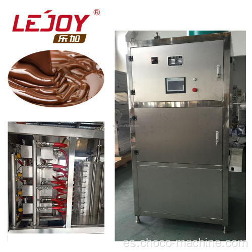 Máquina de templado de chocolate continuo automático